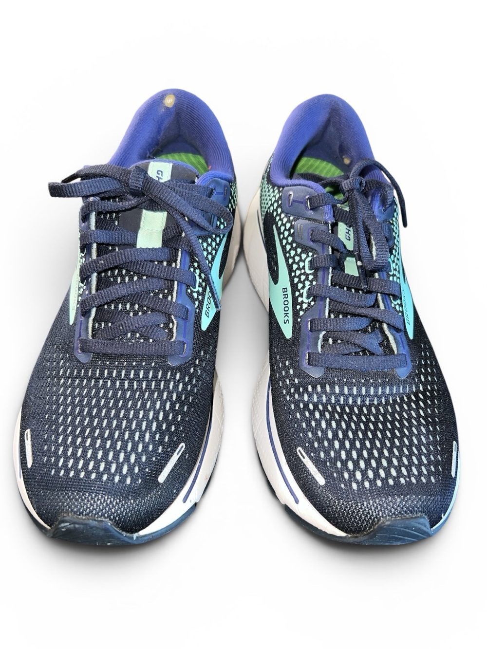 BROOKS WOMEN'S GHOST 14 Size 9 Navy Running Shoe - Picture 2 of 6